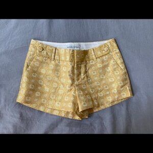 Banana Republic Factory Gold Geometric Shorts